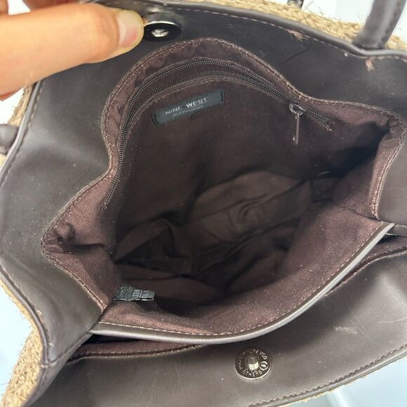 Brown Woven Tote Bag - Picture 11 of 16